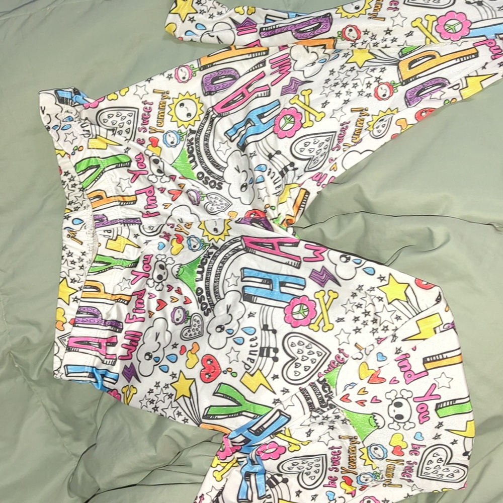 Vintage SOSO Happy Leggings